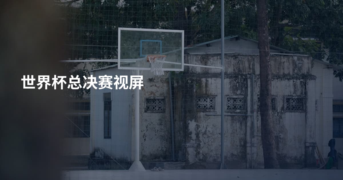 世界杯总决赛视屏