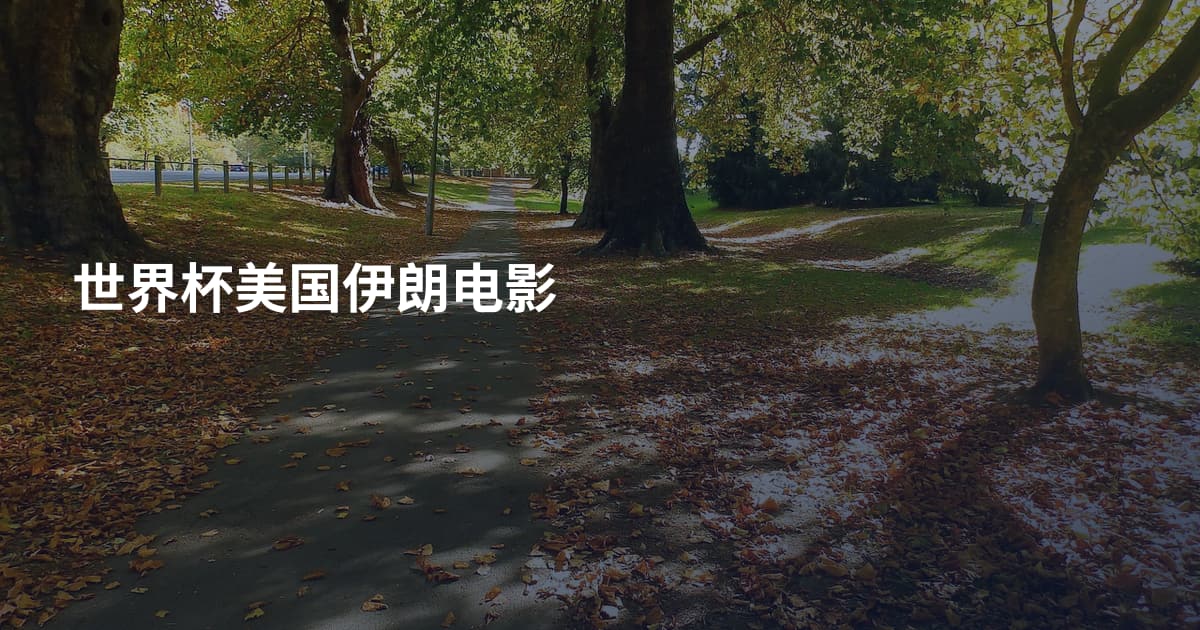 世界杯美国伊朗电影