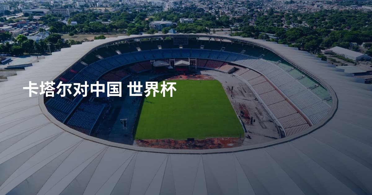 卡塔尔对中国 世界杯
