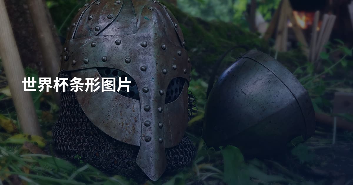 世界杯条形图片