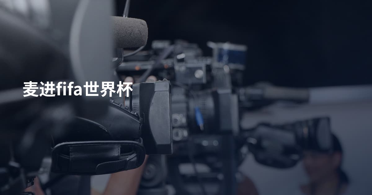 麦进fifa世界杯