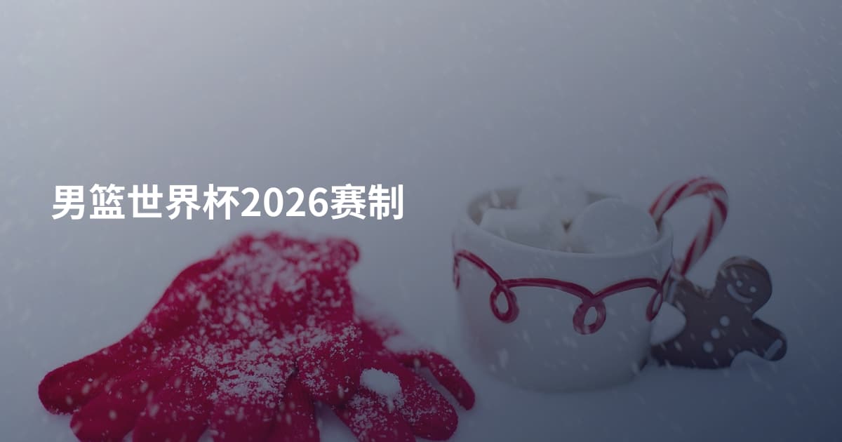 男篮世界杯2026赛制