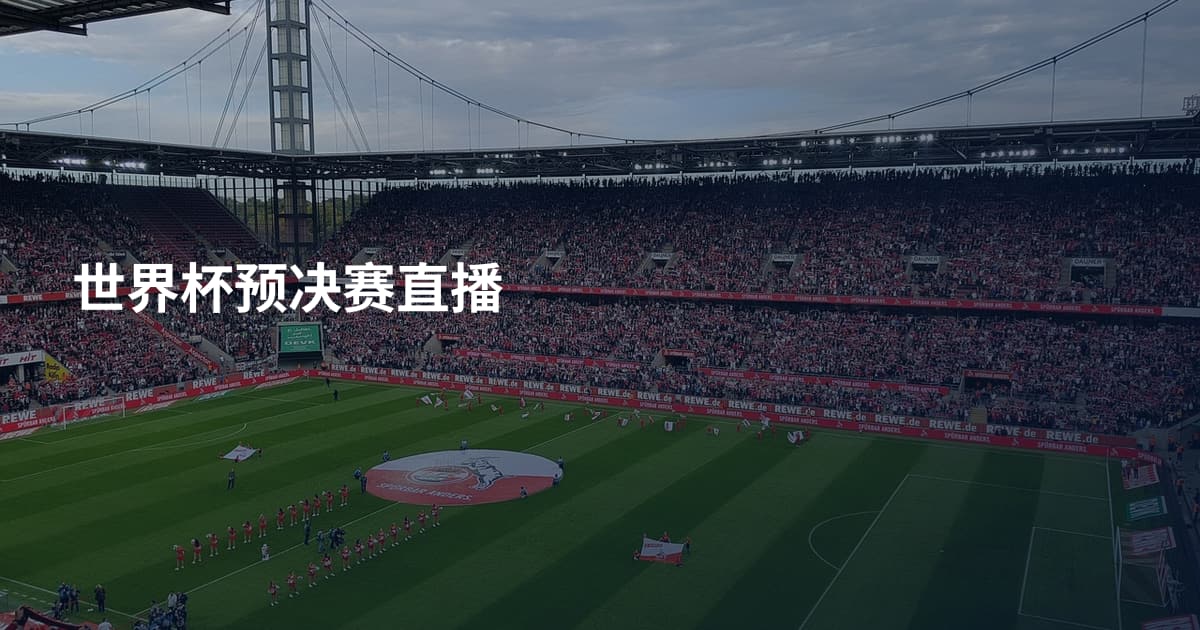 世界杯预决赛直播