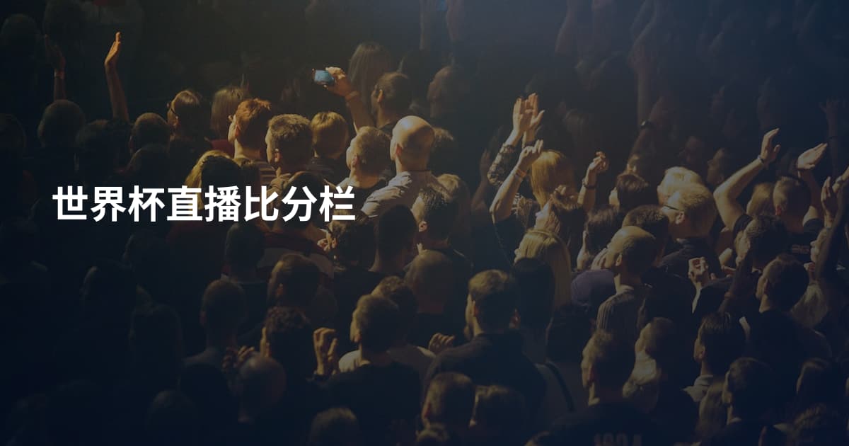 世界杯直播比分栏