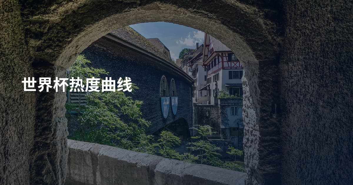 世界杯热度曲线