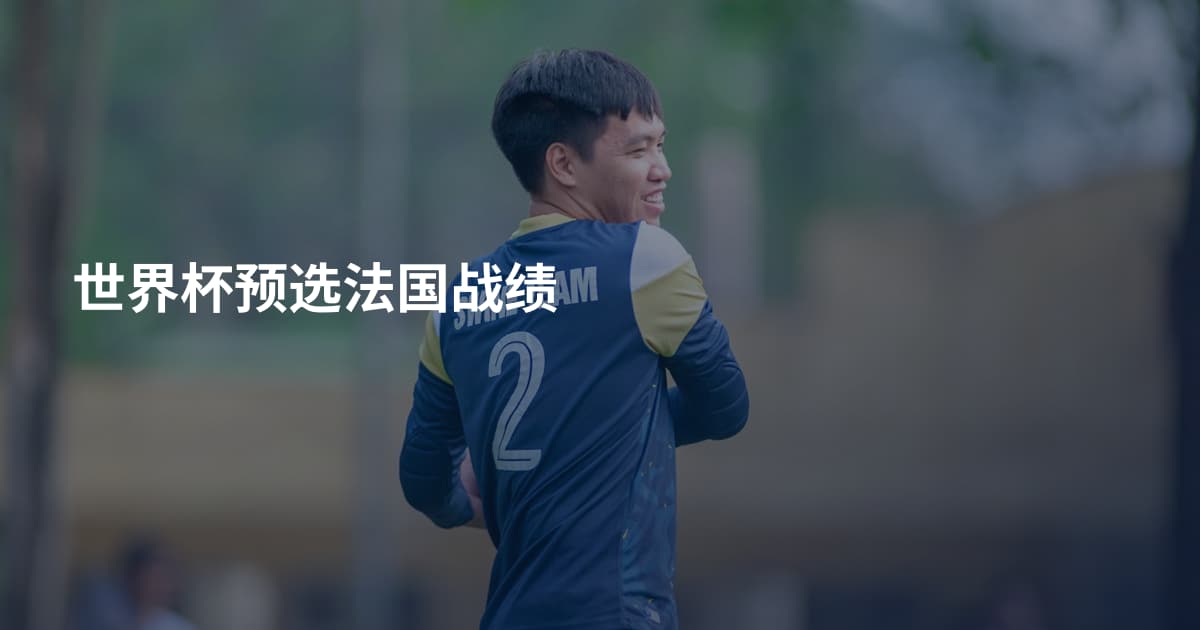 世界杯预选法国战绩