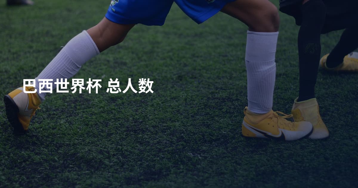 巴西世界杯 总人数
