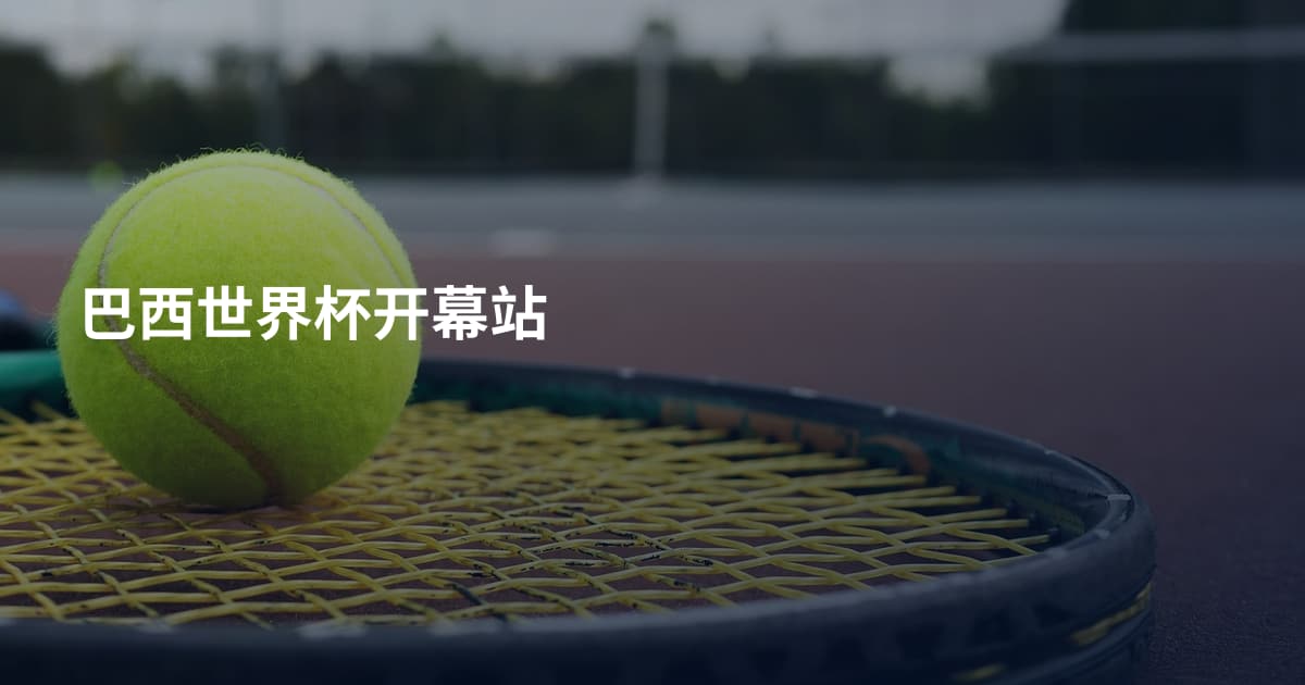 巴西世界杯开幕站