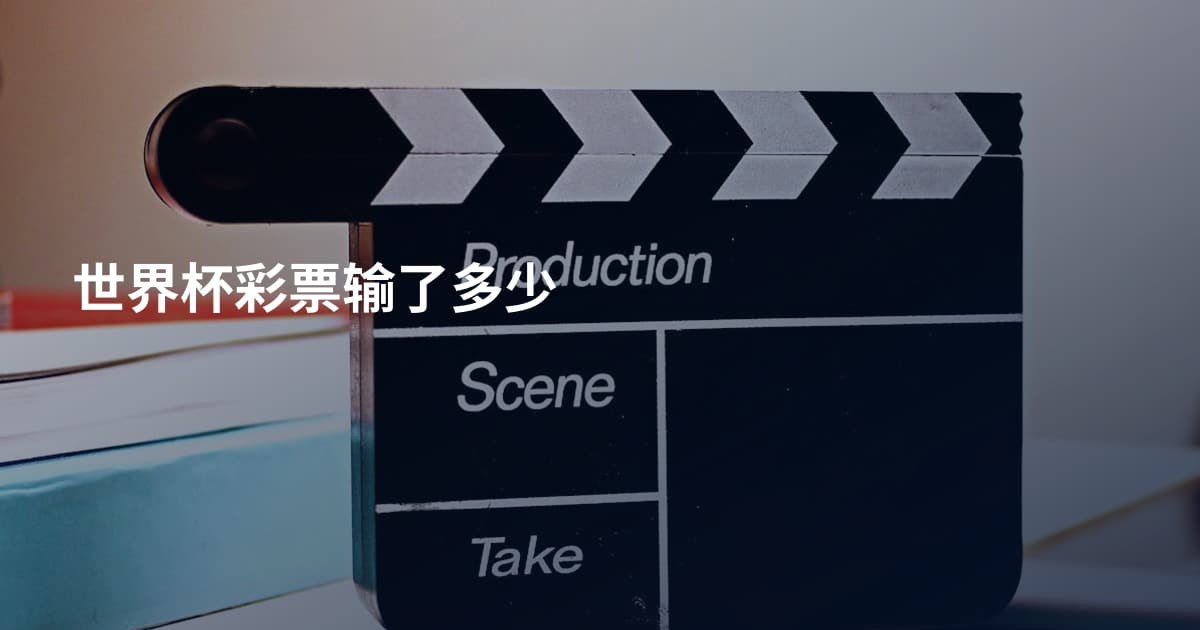 世界杯彩票输了多少