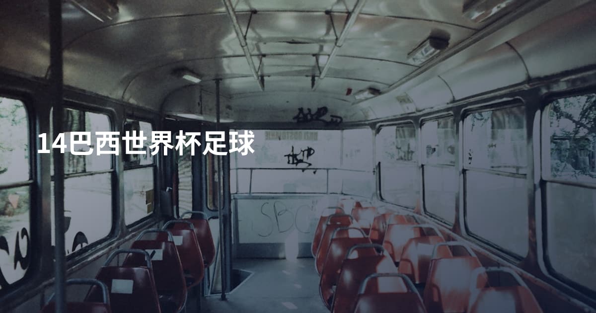 14巴西世界杯足球