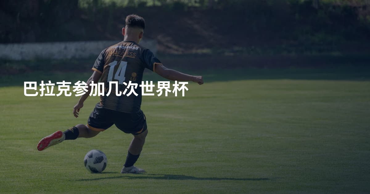巴拉克参加几次世界杯