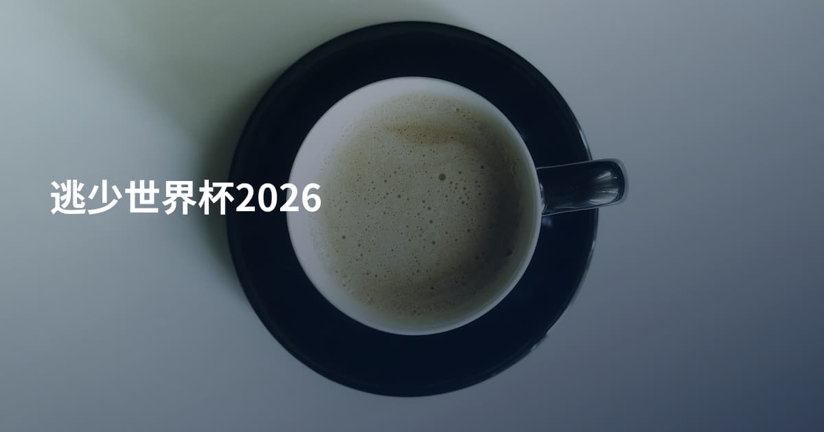 逃少世界杯2026