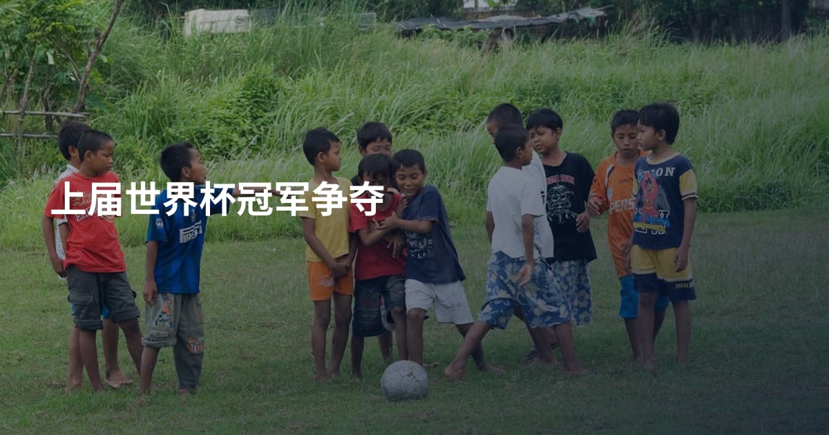 上届世界杯冠军争夺