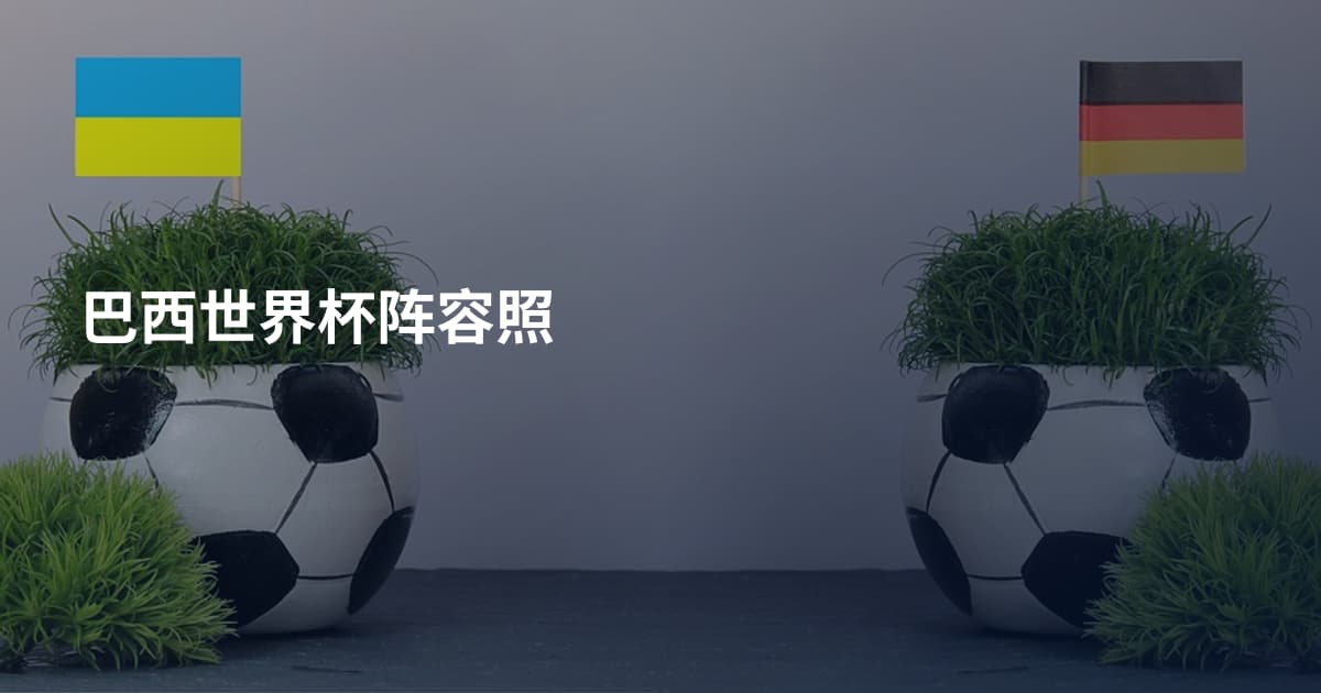巴西世界杯阵容照