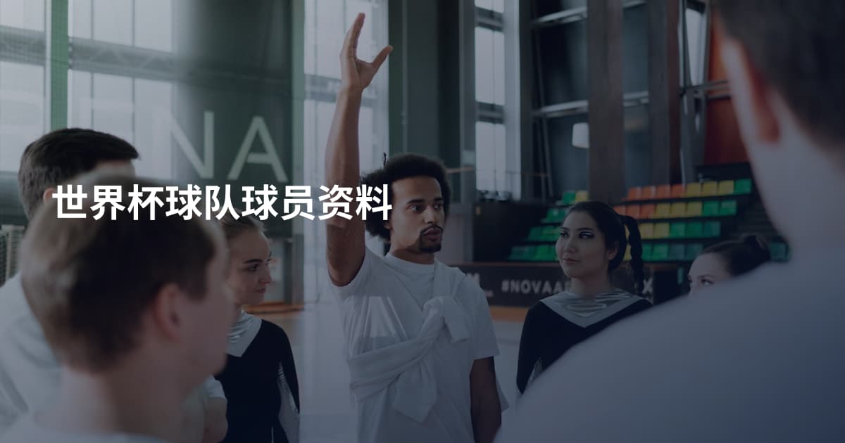 世界杯球队球员资料