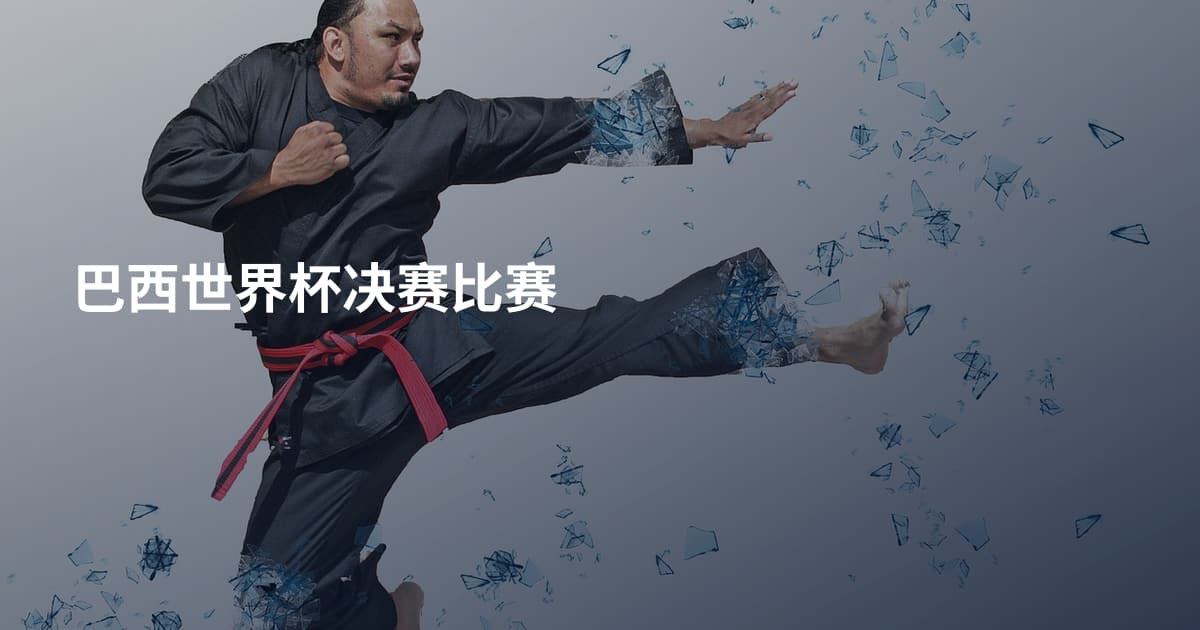 巴西世界杯决赛比赛