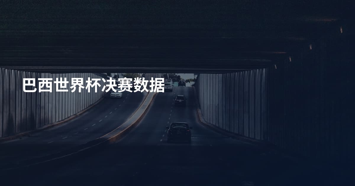 巴西世界杯决赛数据