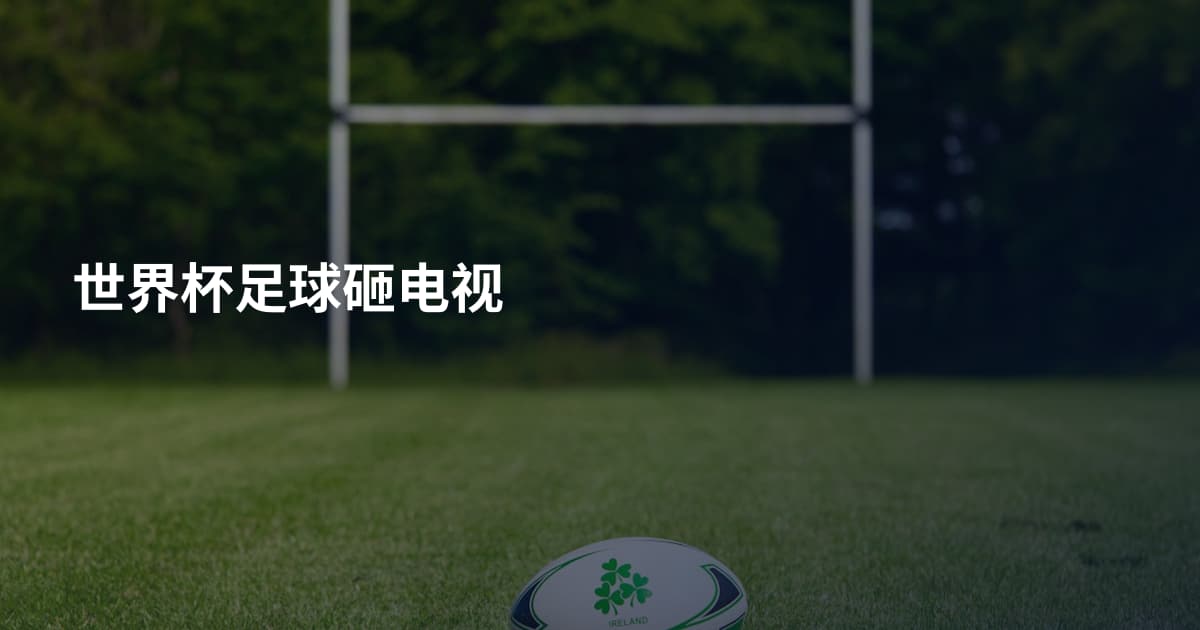世界杯足球砸电视