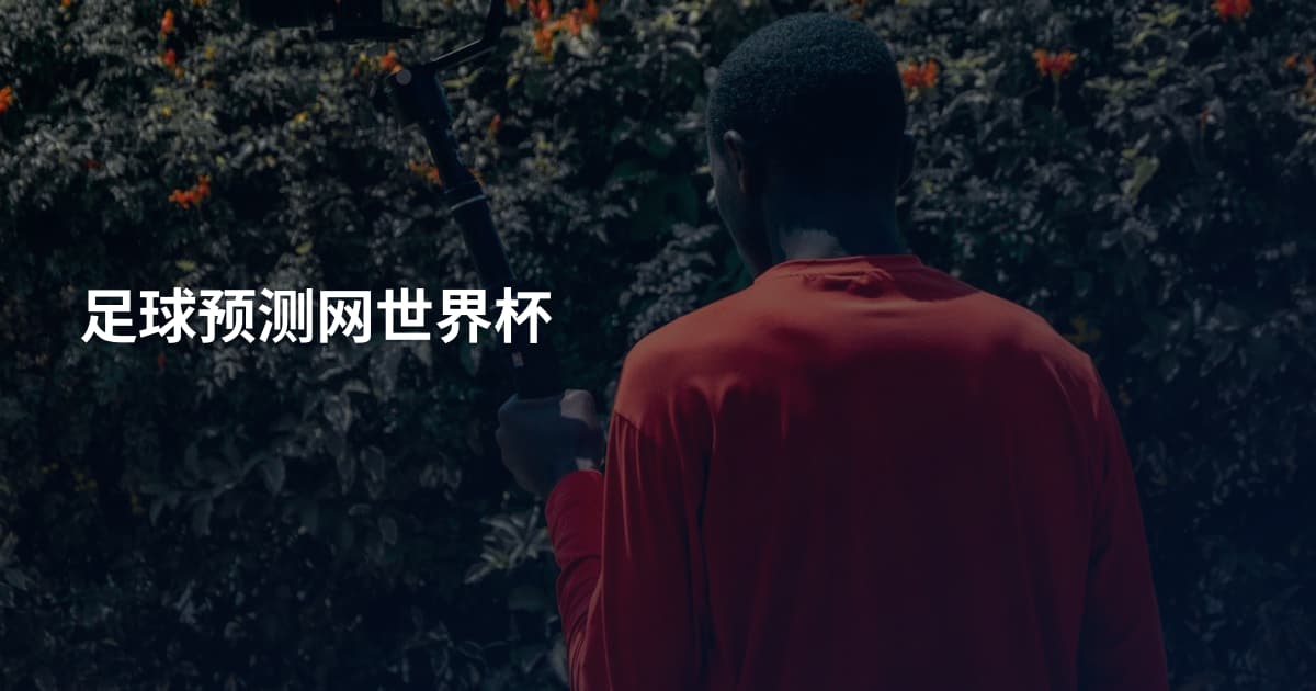 足球预测网世界杯