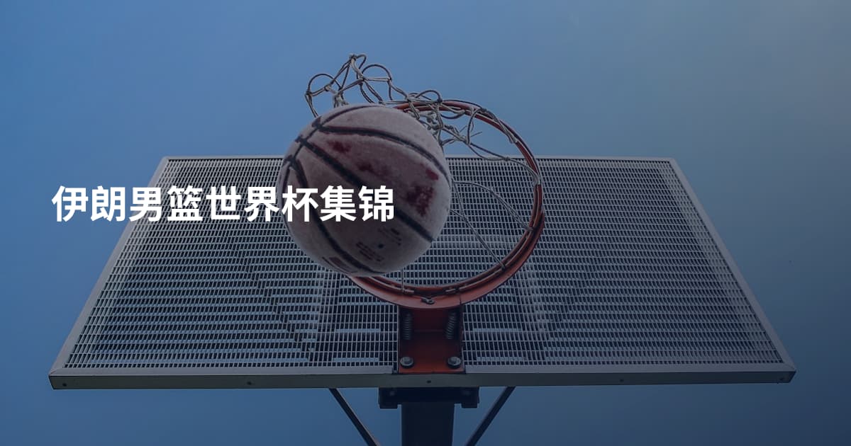 伊朗男篮世界杯集锦