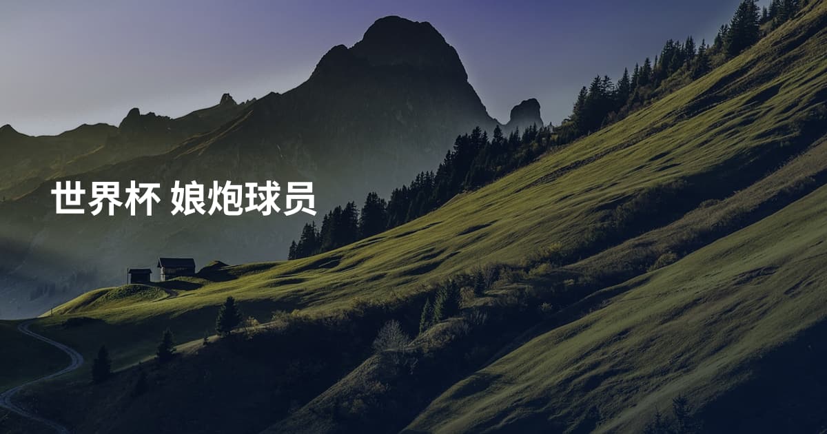 世界杯 娘炮球员
