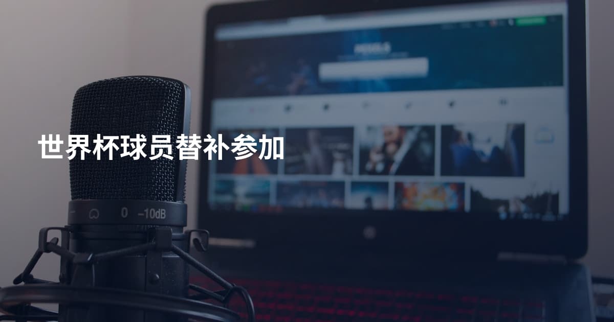 世界杯球员替补参加
