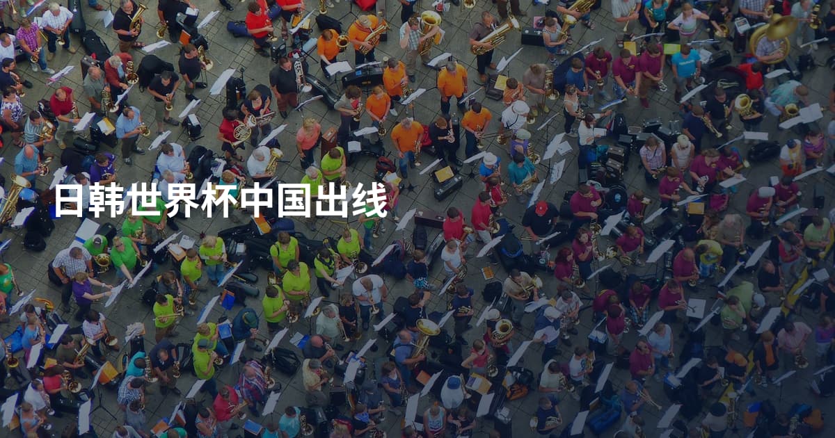 日韩世界杯中国出线