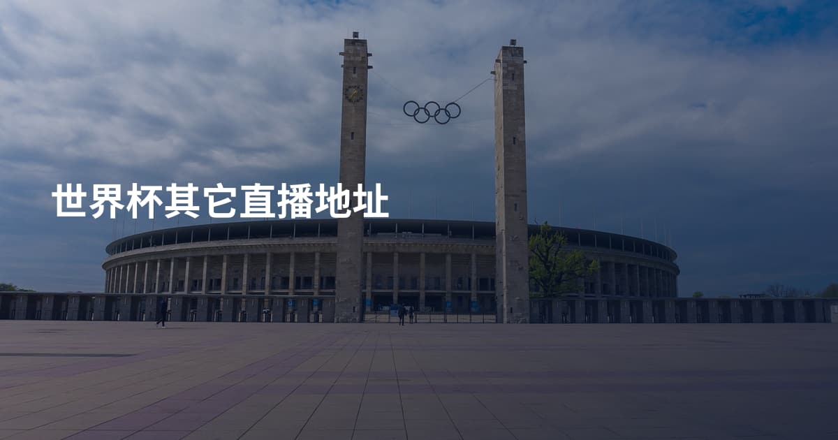 世界杯其它直播地址