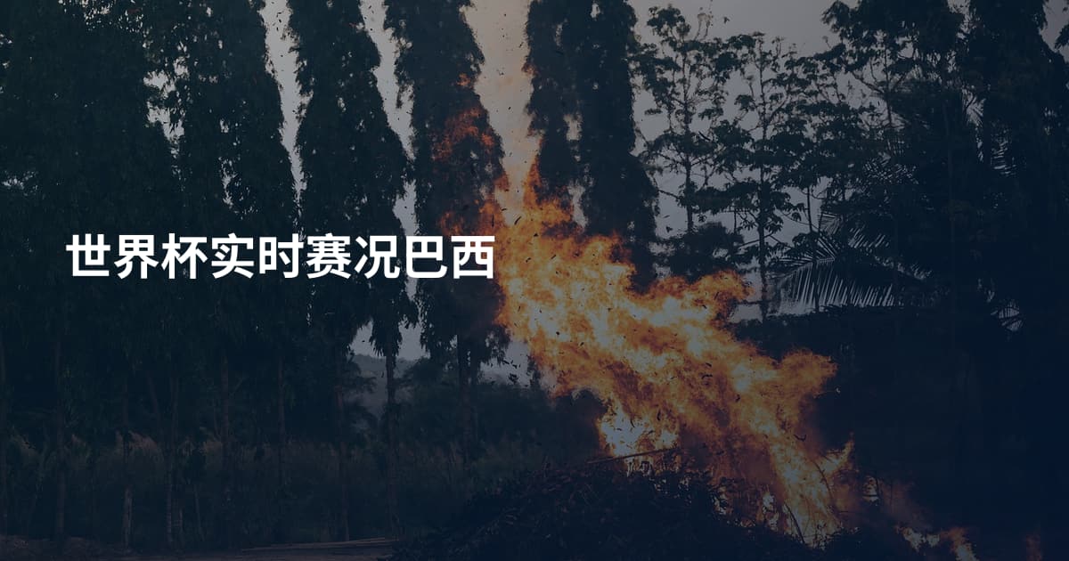 世界杯实时赛况巴西
