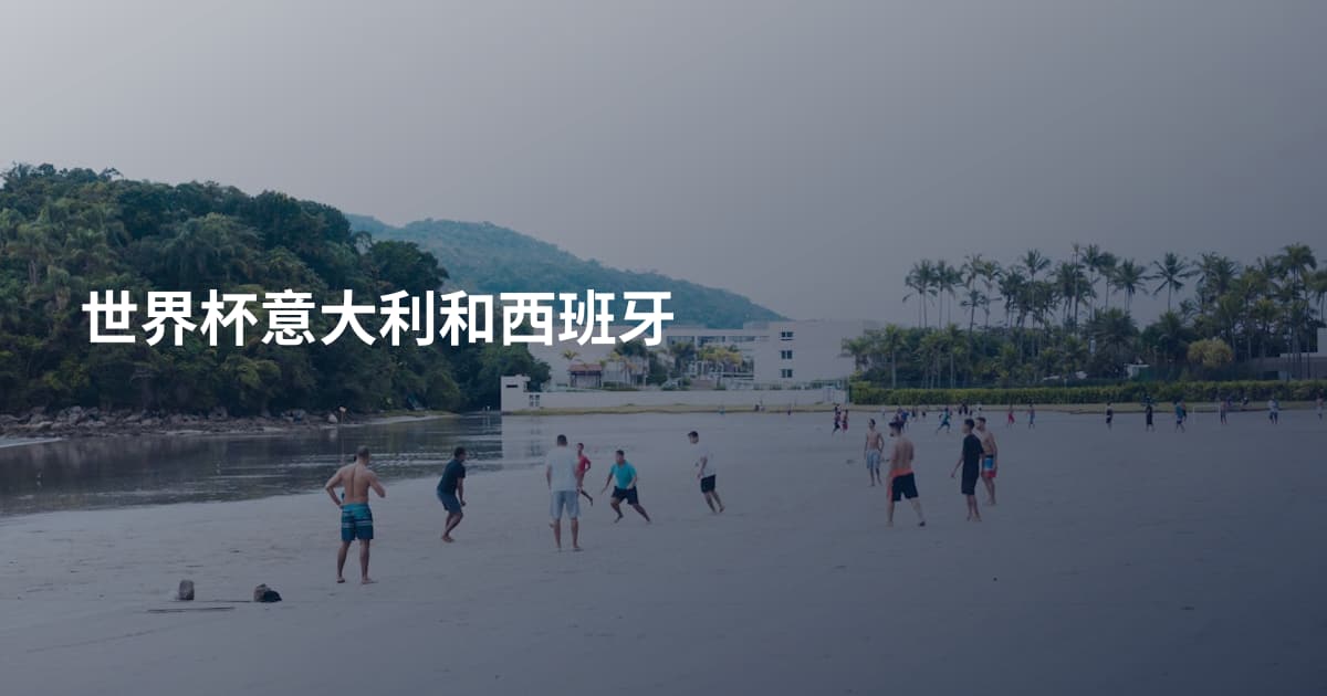 世界杯意大利和西班牙