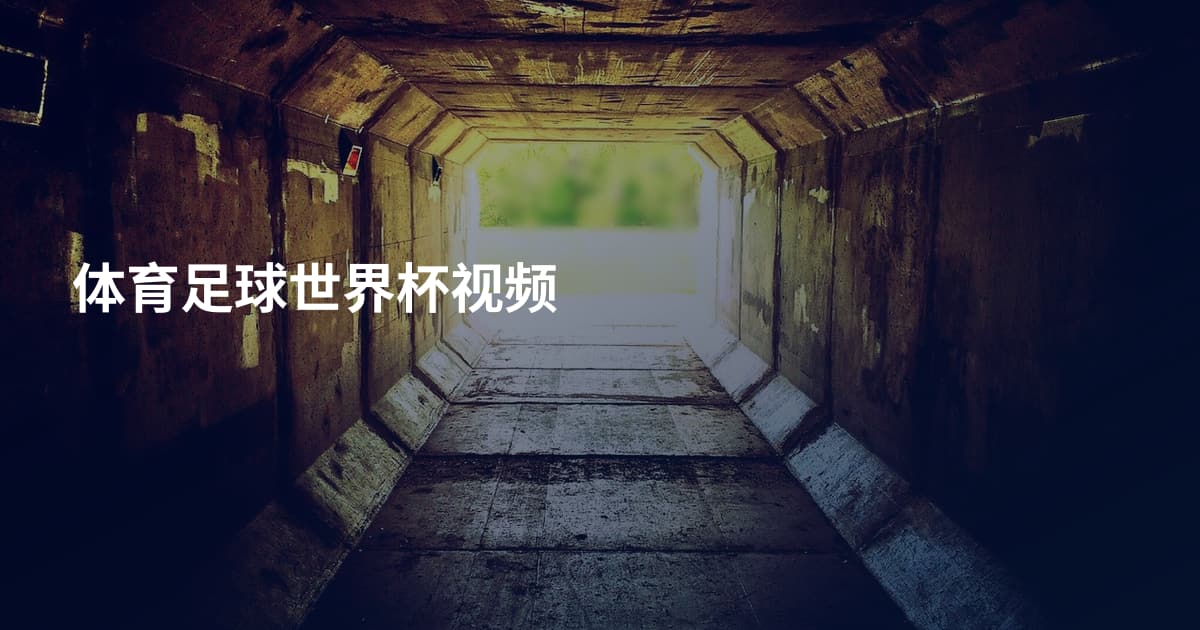 体育足球世界杯视频