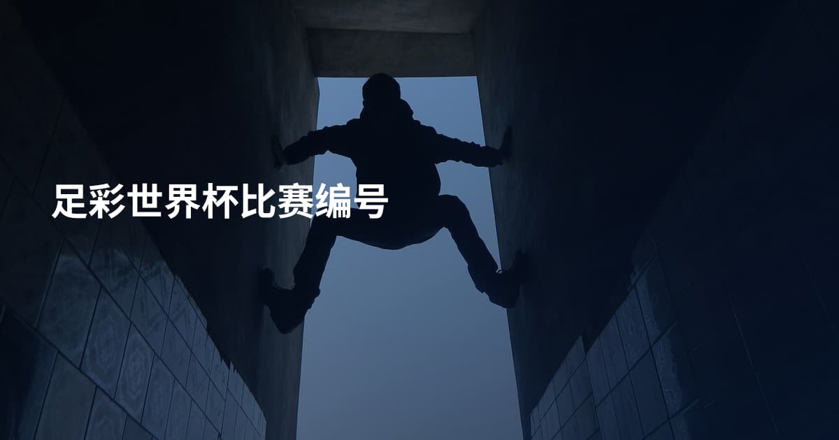 足彩世界杯比赛编号
