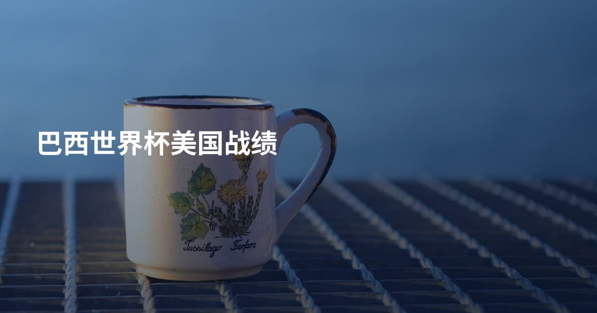 巴西世界杯美国战绩