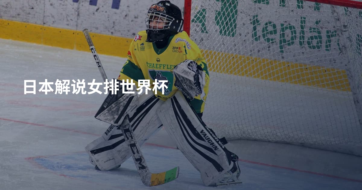 日本解说女排世界杯