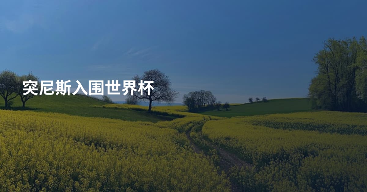 突尼斯入围世界杯