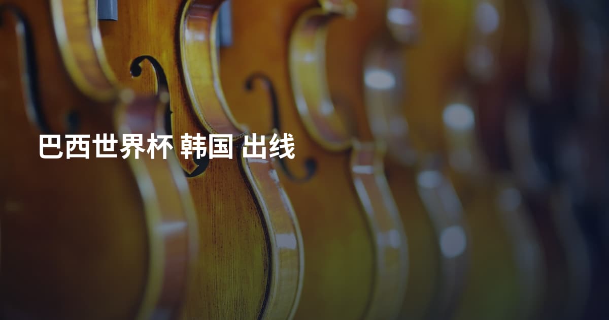 巴西世界杯 韩国 出线