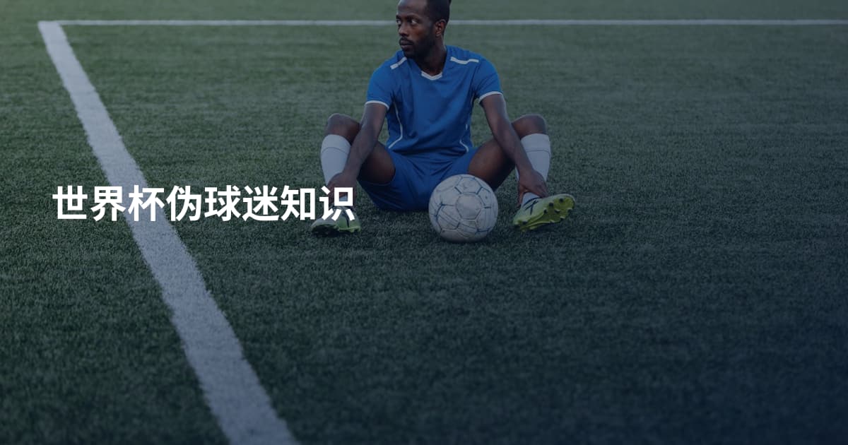 世界杯伪球迷知识