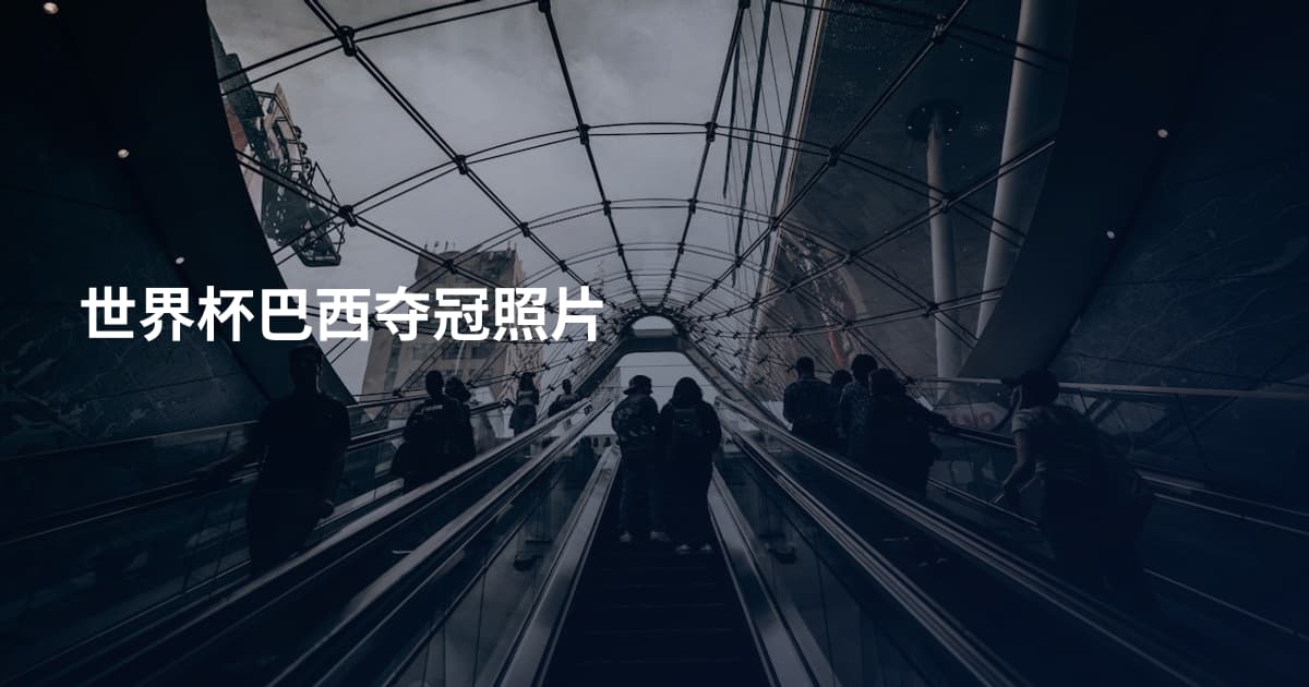 世界杯巴西夺冠照片