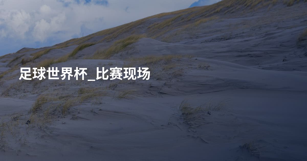 足球世界杯_比赛现场