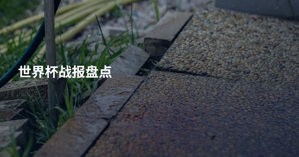世界杯战报盘点