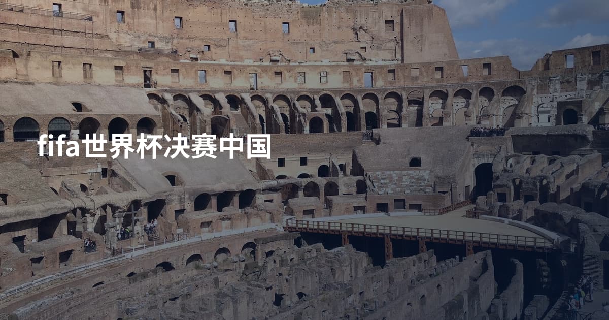 fifa世界杯决赛中国