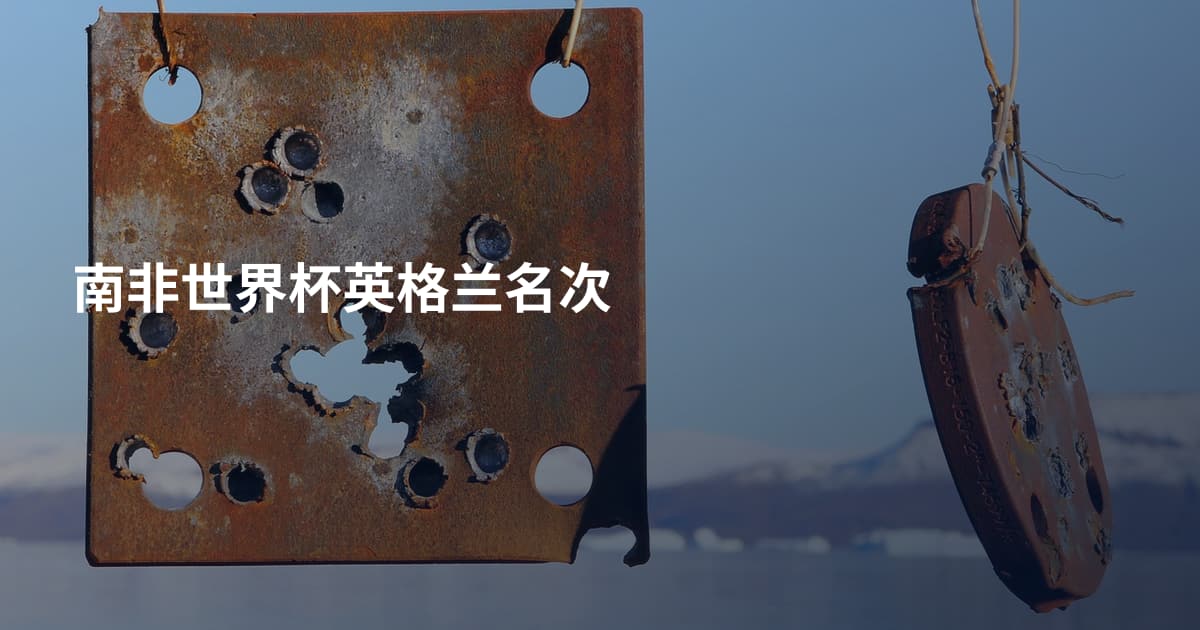 南非世界杯英格兰名次