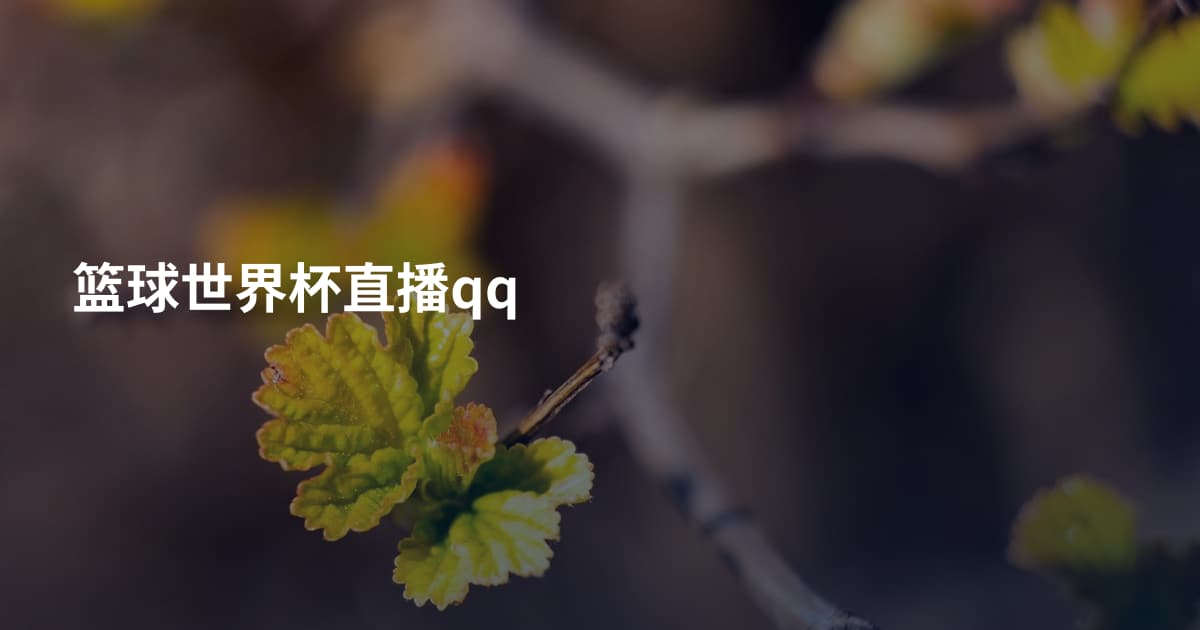 篮球世界杯直播qq
