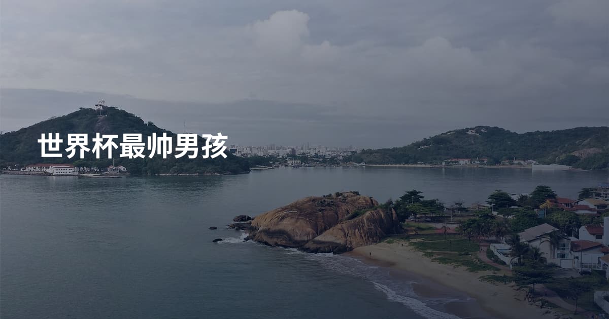 世界杯最帅男孩