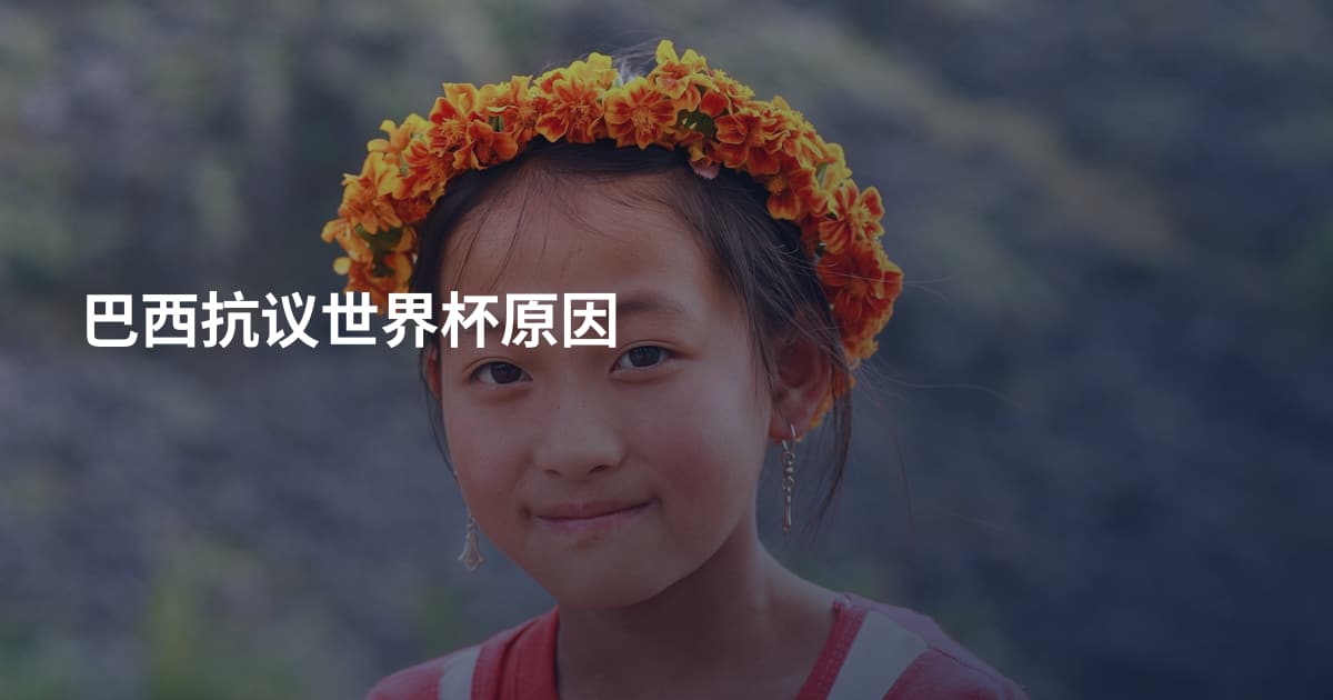 巴西抗议世界杯原因