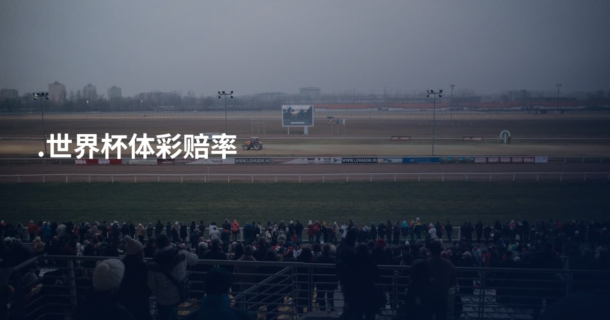 .世界杯体彩赔率