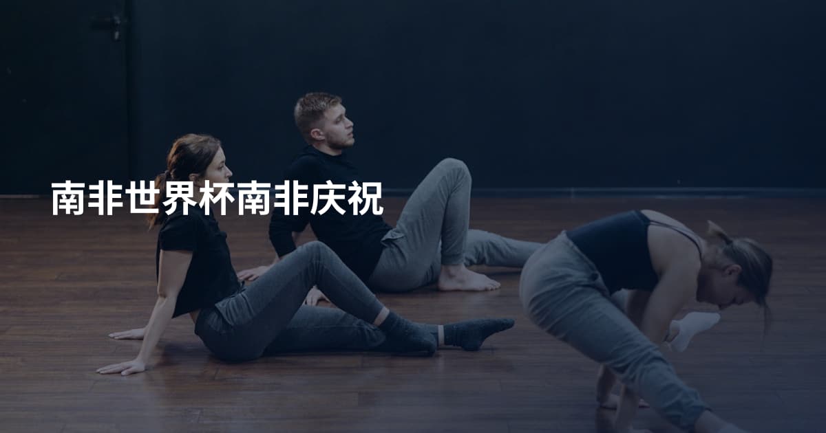 南非世界杯南非庆祝