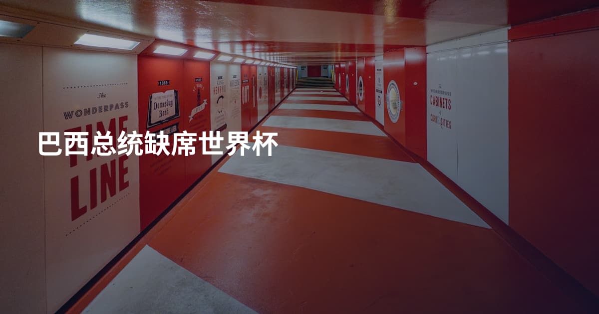 巴西总统缺席世界杯