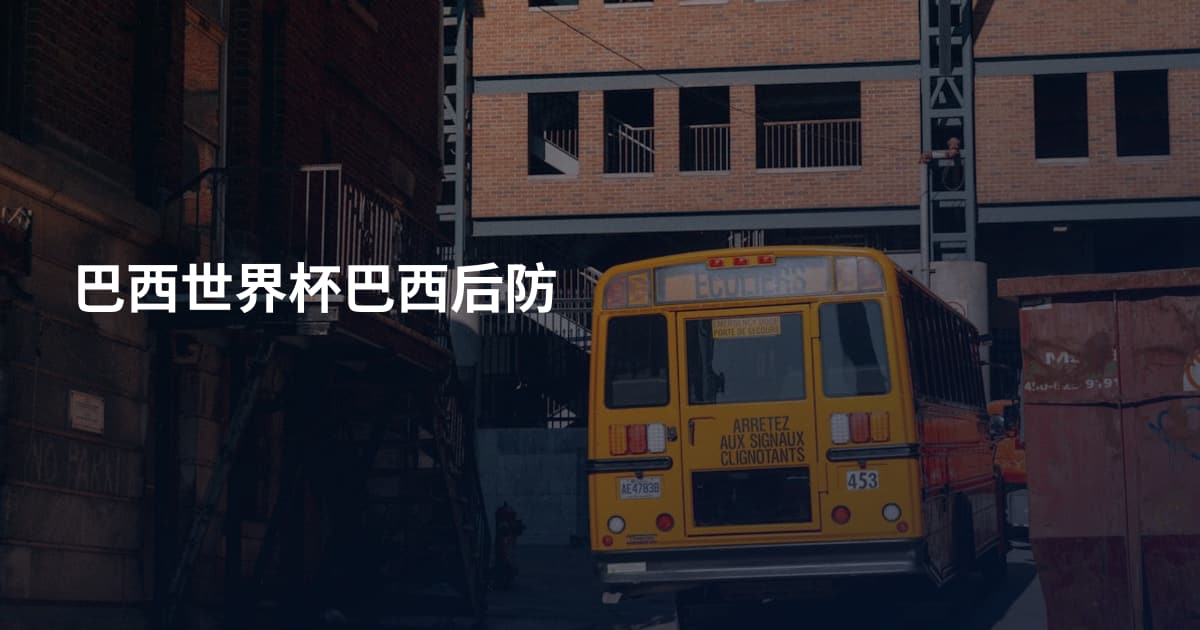 巴西世界杯巴西后防