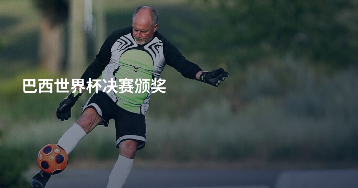 巴西世界杯决赛颁奖